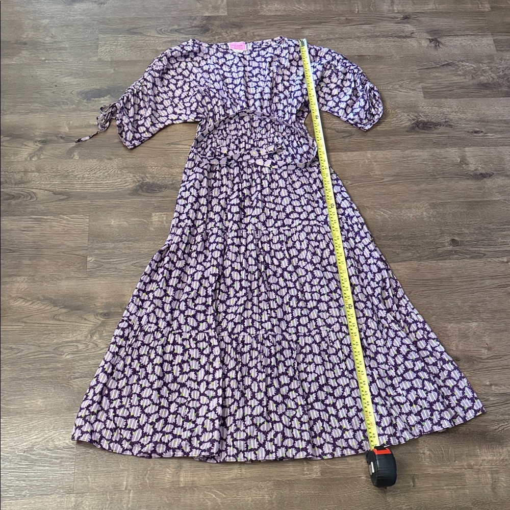 Kate Spade Floral Lavender Patterned Dress Size Small